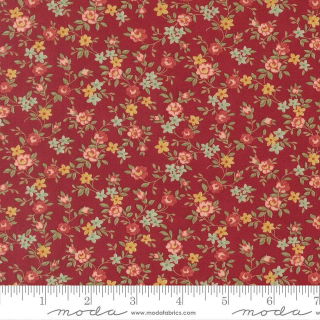 Quilting Cotton Ambiance Rose Floral Moda