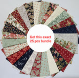Fat Quarter Bundle Moda Ambiance Floral 100% Cotton