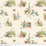 10" Stacker Peter Rabbit™ and Benjamin Bunny™ Riley Blake Floral Pre-Cut