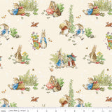 Fat Quarter Bundle Peter Rabbit™ and Benjamin Bunny™ Floral Kids Riley Blake Designs