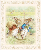 10" Stacker Peter Rabbit™ and Benjamin Bunny™ Riley Blake Floral Pre-Cut