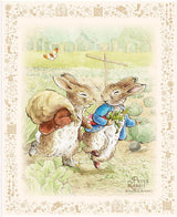 Fabric Panel Peter Rabbit and Benjamin Bunny Riley Blake