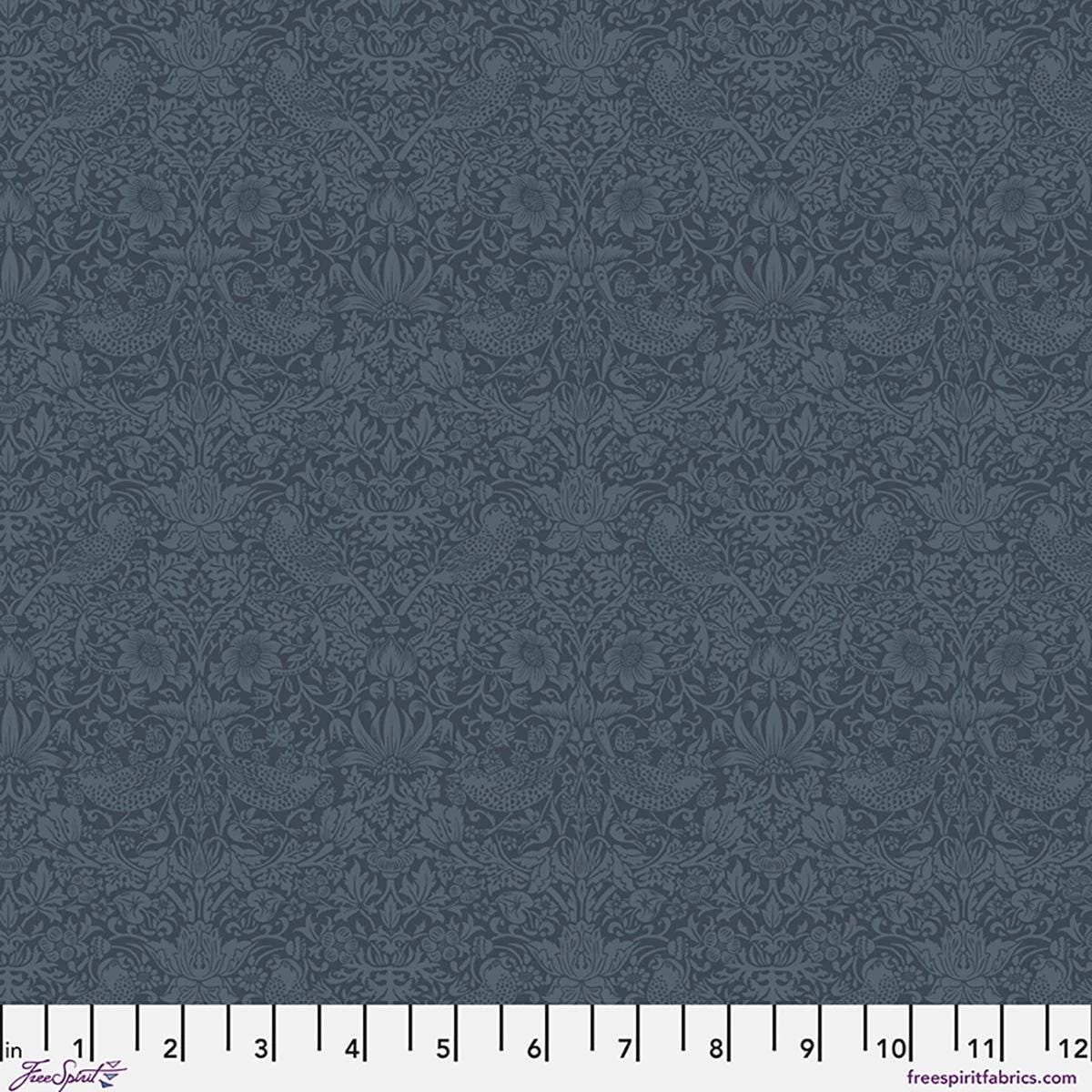 Quilting Cotton Original Morris Tonal Strawberry Thief The Trellis Palette
