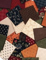 Quilting Cotton Kansas Troubles Quail Run Pumpkin Moda