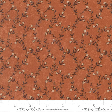 Quilting Cotton Kansas Troubles Quail Run Pumpkin Moda