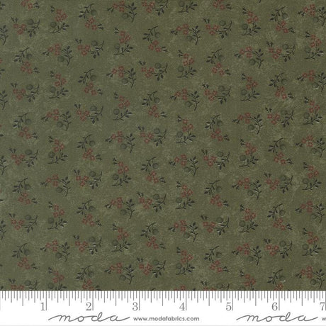 Quilting Cotton Quail Run Grass 9834 15 Moda