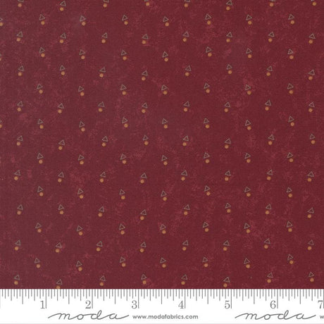 Quilting Cotton Kansas Troubles Quail Run Brick 9836 13 Moda