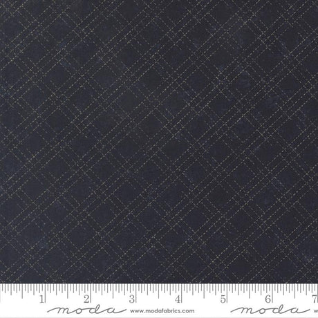 Quilting Cotton Kansas Troubles Quail Run Indigo Moda