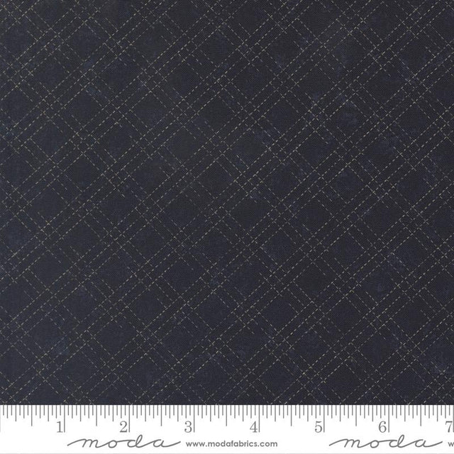 Quilting Cotton Kansas Troubles Quail Run Indigo Moda