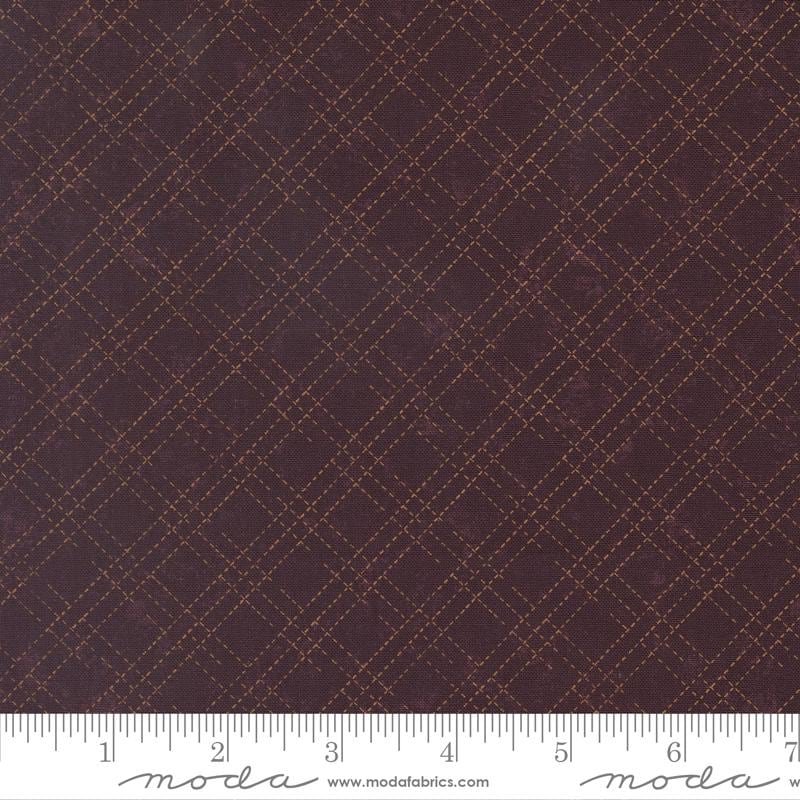 Quilting Cotton Kansas Troubles Quail Run Mulberry Moda