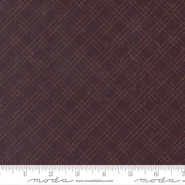 Quilting Cotton Kansas Troubles Quail Run Mulberry Moda