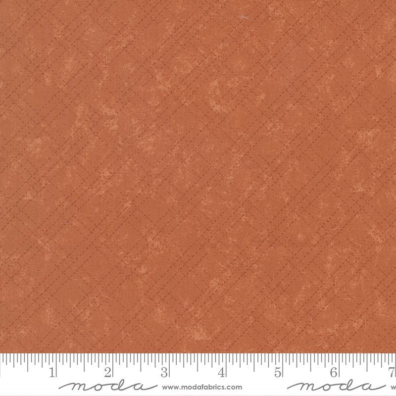 Quilting Cotton Kansas Troubles Quail Run Pumpkin Moda