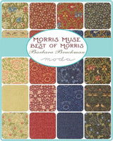 Quilting Cotton Morris Muse Ebony Barbara Brackman Moda