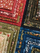 Quilting Cotton Morris Muse Ebony Floral Moda