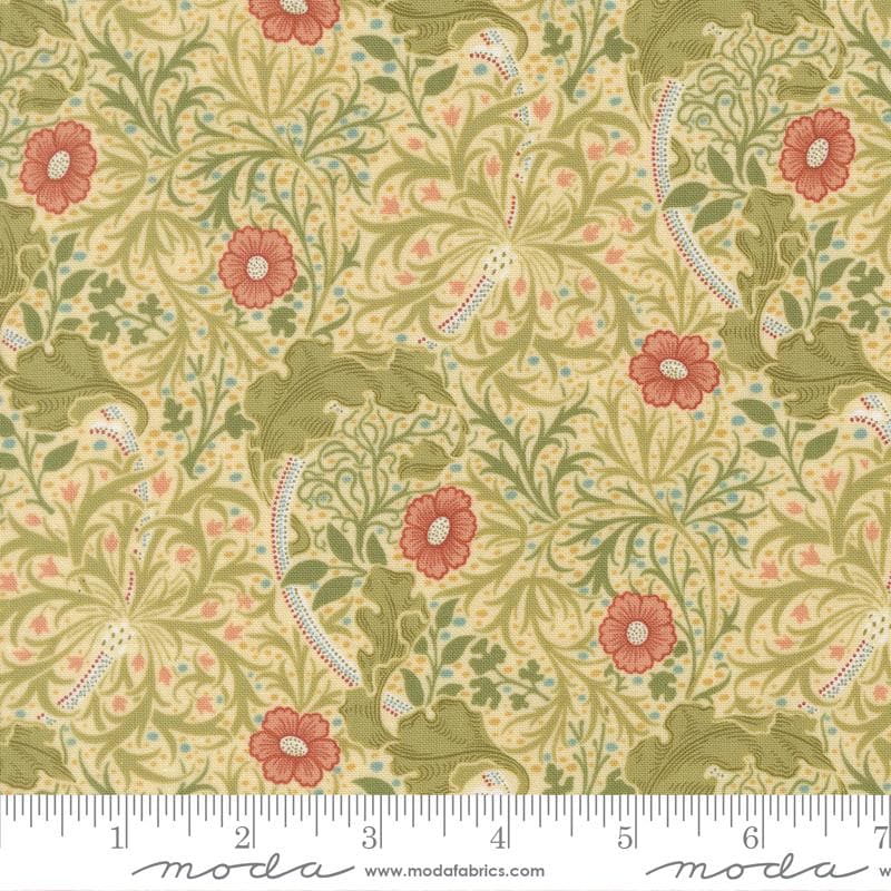 Quilting Cotton Morris Muse Parchment Moda