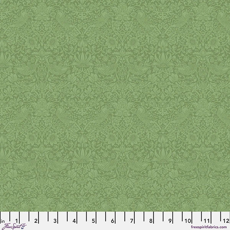Quilting Cotton Original Morris Tonal Strawberry Thief Herball William Morris
