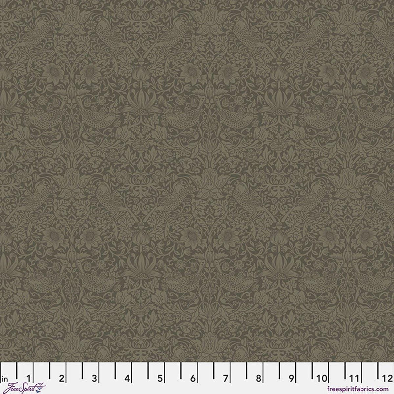 Quilting Cotton Original Morris Tonal Strawberry Thief Trellis Free Spirit