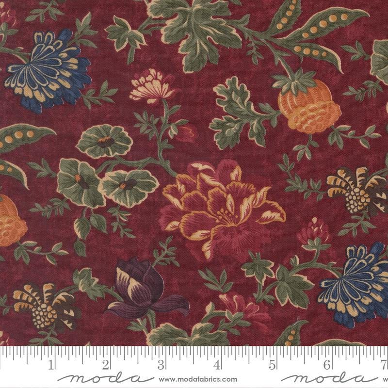 Quilting Cotton Kansas Troubles Quail Run Brick Moda