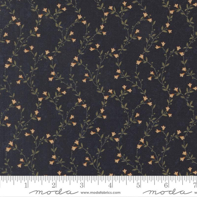 Quilting Cotton Kansas Troubles Quail Run Indigo Moda
