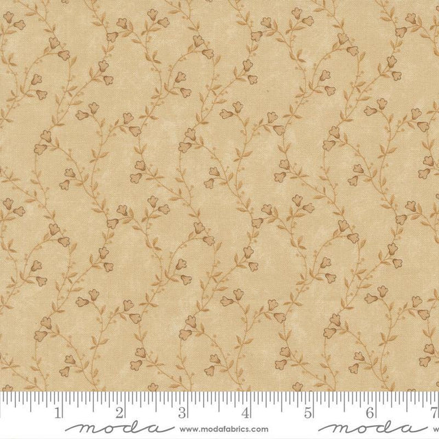 Quilting Cotton Kansas Troubles Quail Run Tonal Tan Moda