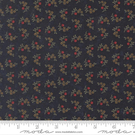 Quilting Cotton Quail Run Indigo 9834 14 Moda