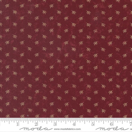 Quilting Cotton Kansas Troubles Quail Run Brick Moda