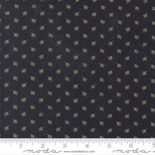 Quilting Cotton Kansas Troubles Quail Run Indigo Moda