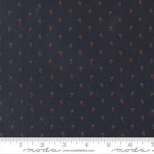 Quilting Cotton Kansas Troubles Quail Run Indigo Moda