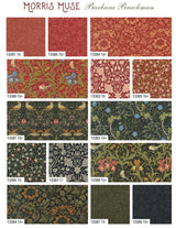 Quilting Cotton Morris Muse Ebony Barbara Brackman Moda