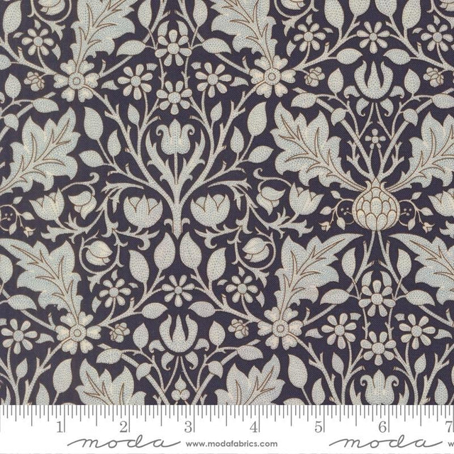Quilting Cotton Morris Muse Twilight 13383 16 Moda