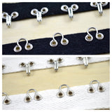 Hook and Eye Twill Tape 7/8" Heavy Duty