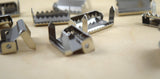 Suspender Strap Adjusters Gold Silver