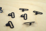 Bow Tie Adjuster Slider Black Metal 3/4"