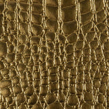 Faux Crocodile Vinyl Fabric - Crocodile Embossed, 54" Width (1 Yard)