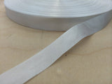 Rayon Seam Binding 5/8" White Black