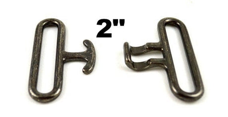 Heavy Duty Hook and Eye Belt Buckle