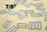 Strap Adjuster Silver 7/8 Inch