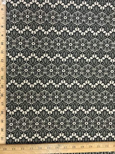 Reversible Cotton Nylon Antique Print Fabric