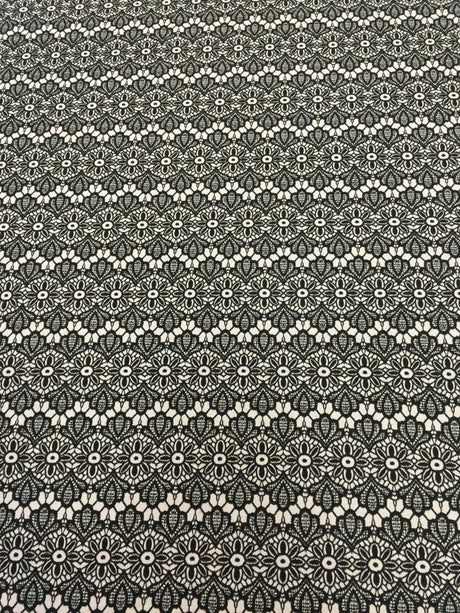 Reversible Cotton Nylon Antique Print Fabric