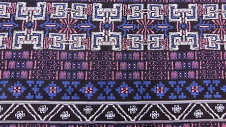 Rayon Geometric Pattern Fabric