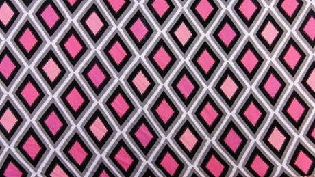 Rayon Diamond Pattern Fabric