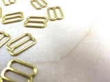 Strap Adjuster Slider Gold 1/2 Inch