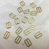 Strap Adjuster Slider Gold 1/2 Inch