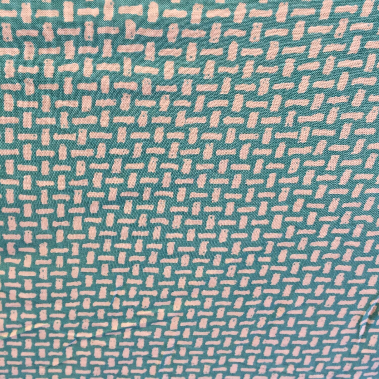 Rayon Challis Japanese Inspired Print Sage Off White