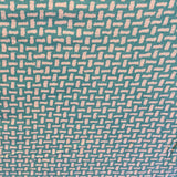 Rayon Challis Japanese Inspired Print Sage Off White