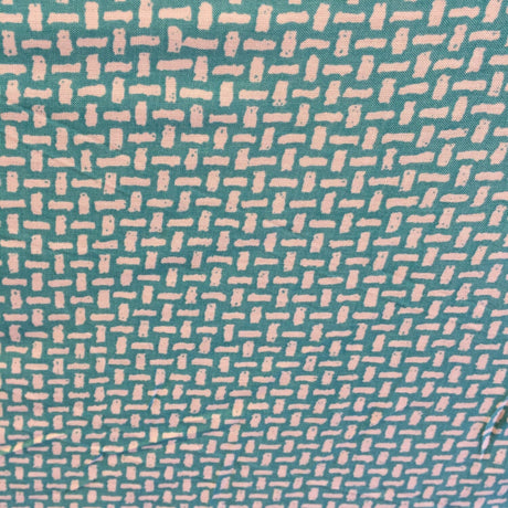 Rayon Challis Japanese Inspired Print Sage Off White