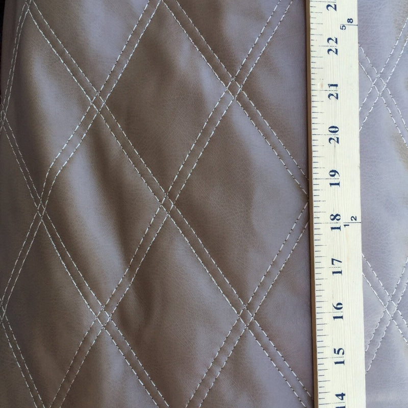 Brown Vinyl Upholstery Fabric