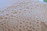 Venice Lace Trim 7 Inch White Ivory