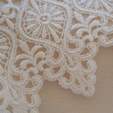 Venice Lace Trim 7 Inch White Ivory