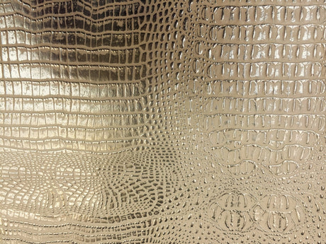 Crocodile Texture Vinyl Peach
